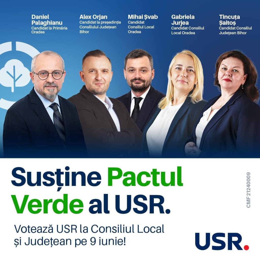 Pactul verde pentru Oradea: propunerea USR pentru mai multe spații verzi