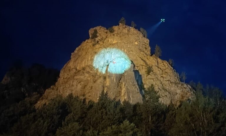 Moonlight Rescue 2024, exercițiu montan complex de salvare pe timp de noapte