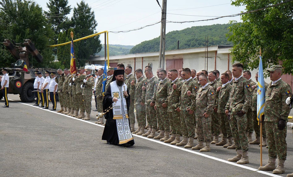 35 de ani de existență a Regimentului 50 Rachete Antiaeriene „Andrei Mureșianu”