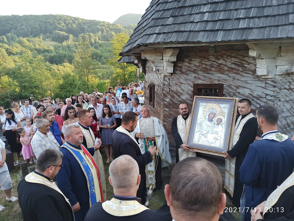 Icoana făcătoare de minuni a Maicii Domnului Prodromița de la Athos va fi cinstită la Curechiu