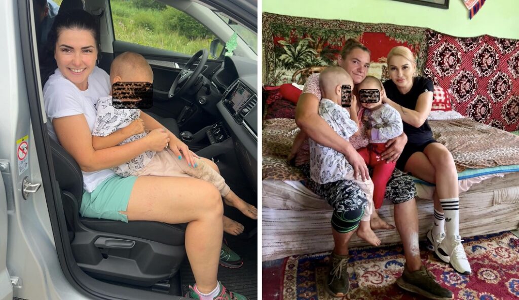 Trei clujeni au bucurat 8 copii din satele izolate: „Case în care plouă, mame cu mâini muncite și picioare infectate!” Da! Ăsta-i Clujul de 5 stele!