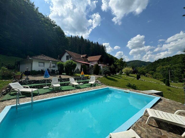 Oază de liniște, piscină superbă și relaxare în Apuseni: Este în top 3 cele mai căutate pensiuni din zonă!