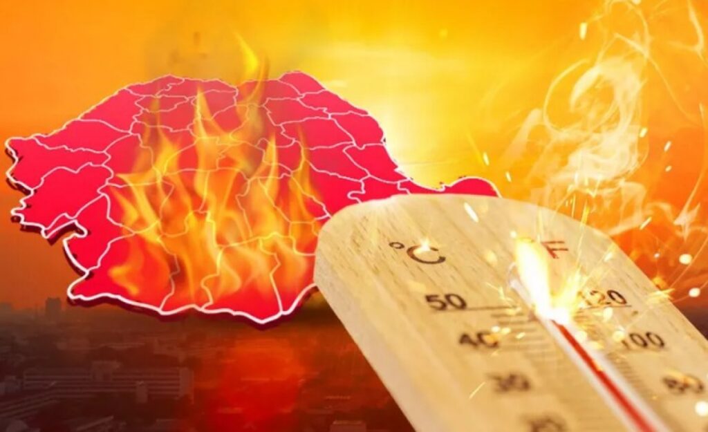 Cod portocaliu de caniculă în vestul țării și sud-vestul Transilvaniei: Temperaturile urcă până la 39 de grade, iar nopțile vor fi tropicale!