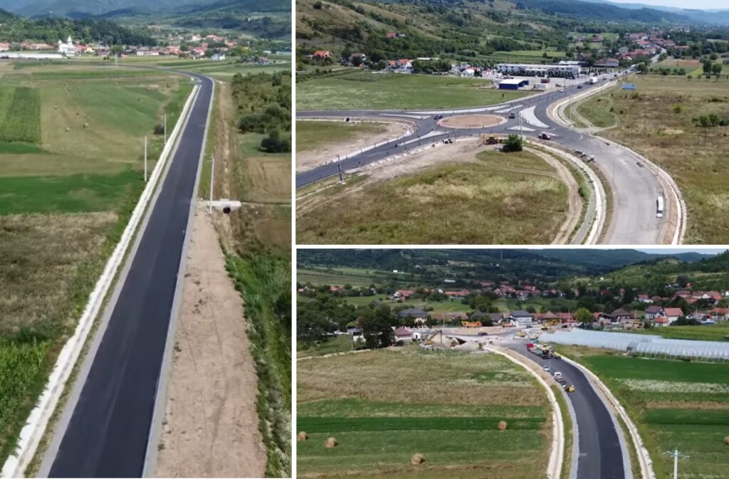 Bihorul, „Bavaria României”. Se mai finalizează o centură: Ultimul strat de asfalt pe centura Aleșd!