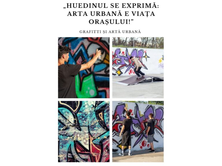 Artă urbană la Huedin: orașul va avea spații publice amenajate pentru graffiti