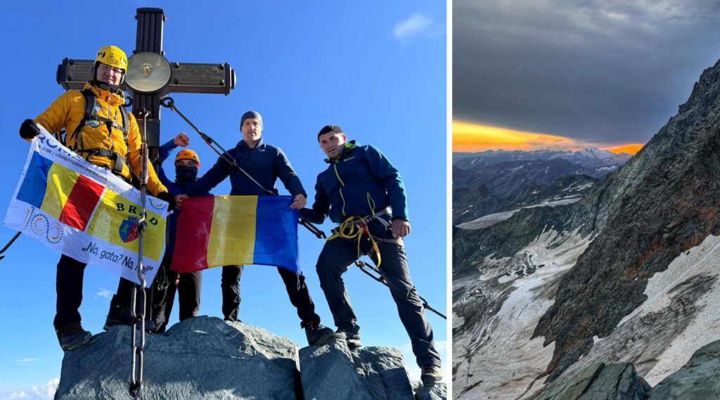Mai mulți brădeni au atins vârful Grossglockne, cel mai înalt vârf din Austria și din Alpii Orientali Centrali
