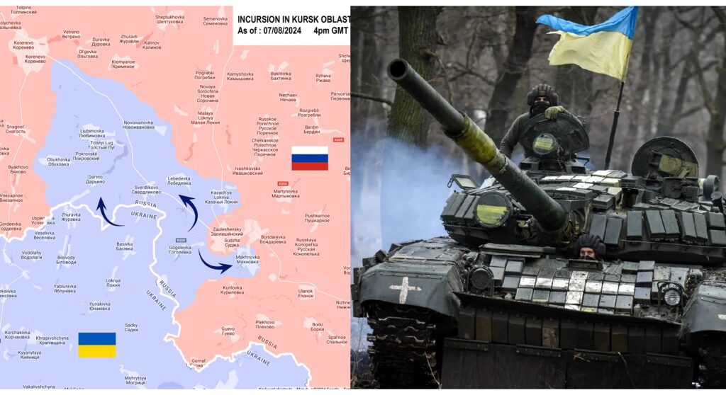 Rusia ar putea pierde controlul asupra unei suprafețe de până la 350 de km² în zona Kursk