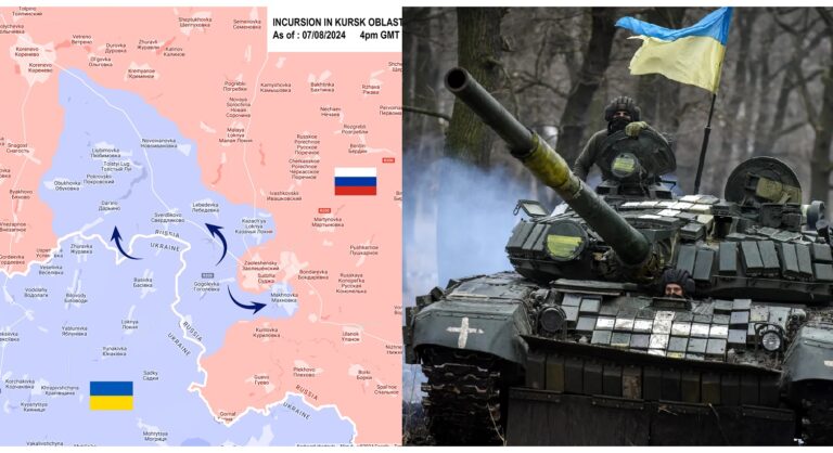 Rusia ar putea pierde controlul asupra unei suprafețe de până la 350 de km² în zona Kursk