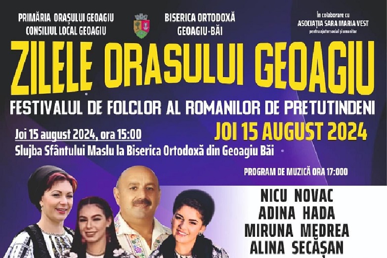 Geoagiu în decădere vizibilă: Zilele Orașului Geoagiu, de la mai multe zile în anii treucuți, la o singură zi