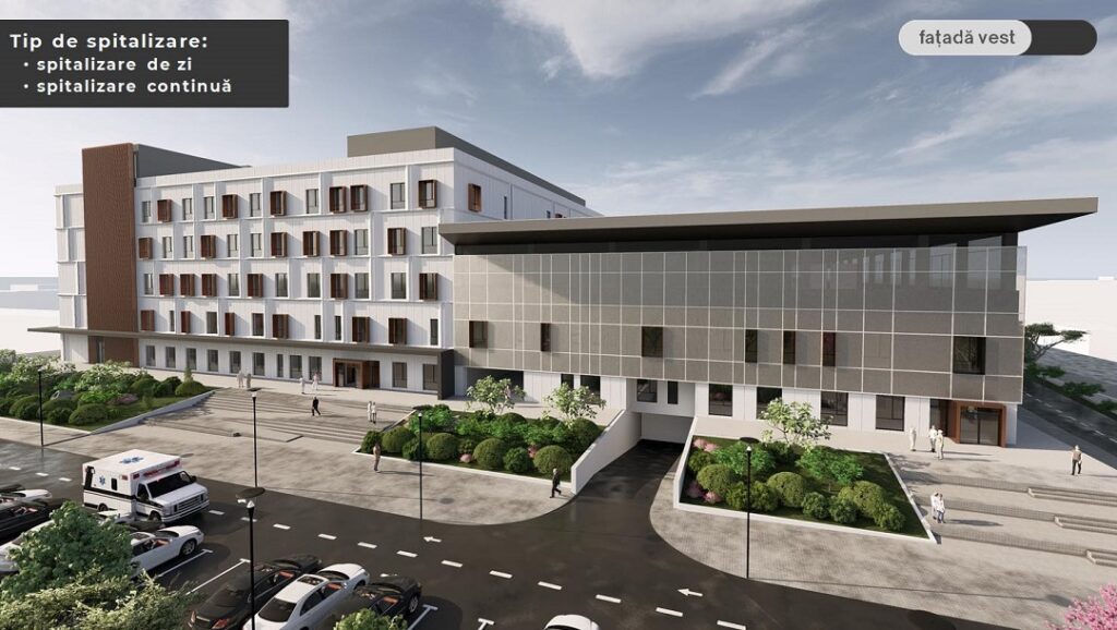 Primul spital construit de la zero în Bihor, după Revoluție: Va avea o capacitate de până la 326 de paturi și va dispune de facilități moderne!