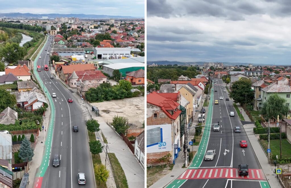 Străzile Calea Victoriei și Ștefan cel Mare din Turda au fost modernizate! Imaginile spun totul!