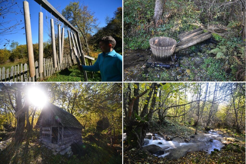 Poteca tematică în Țara Hațegului: Muzica naturii interpretată de piatră, lemn și apă