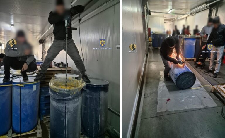 Operațiunea „EXOTIC” în Vama Nădlac. Cocaina era ascunsă în pulpă de fructe! În Aiud traficanții de cocaină au depozitat temporar 16 tone!