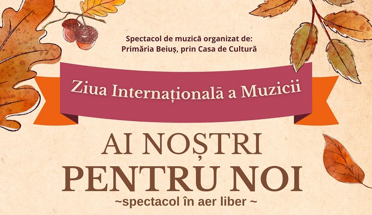 Ziua Internațională a Muzicii se sărbătorește și la Beiuș!
