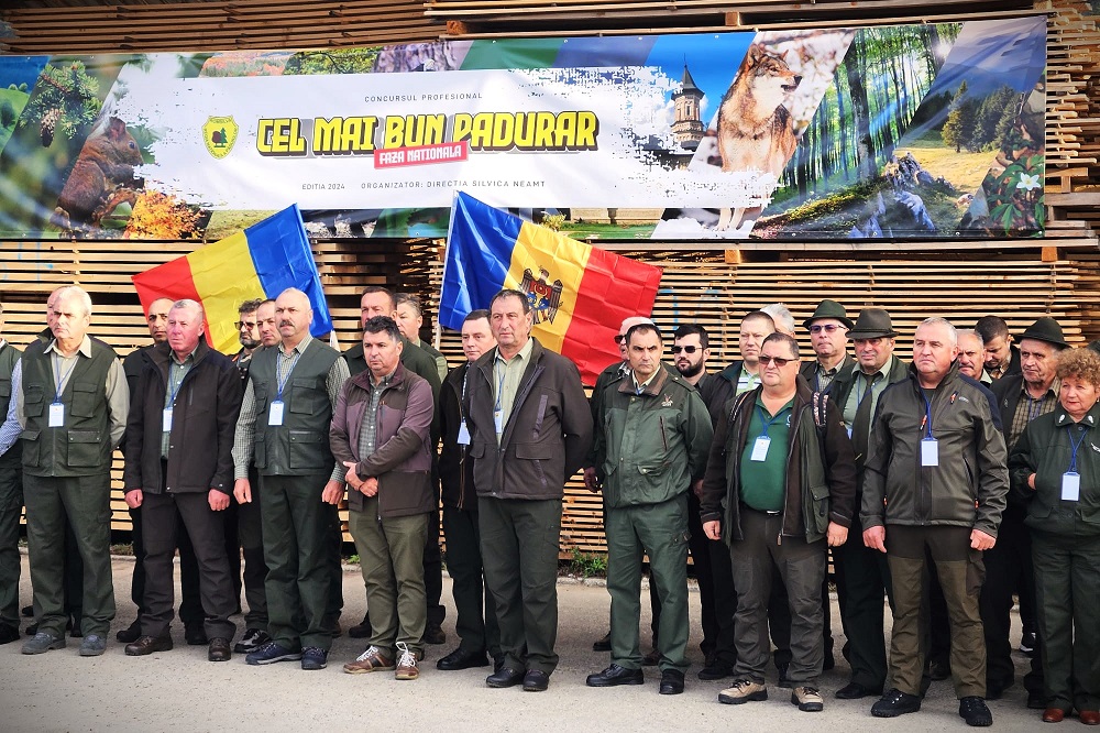 Cei mai buni 44 de pădurari din România se întrec  în cadrul concursului „Cel mai bun pădurar” faza națională
