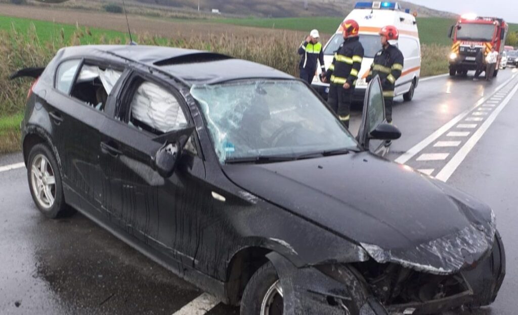 Accident rutier petrecut pe raza localității Stejeriș,  Moldovenești. O femeie a fost rănită!
