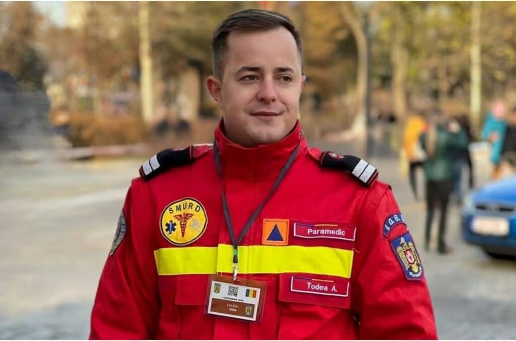 Salvatorul Adrian Todea de la ISU Alba a salvat doi oameni dintr-o mașină căzută în Arieș