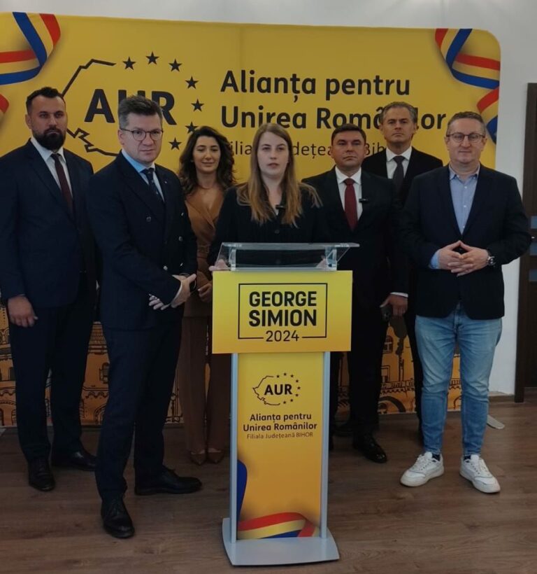 AUR Bihor a depus listele pentru alegerile parlamentare din 1 decembrie