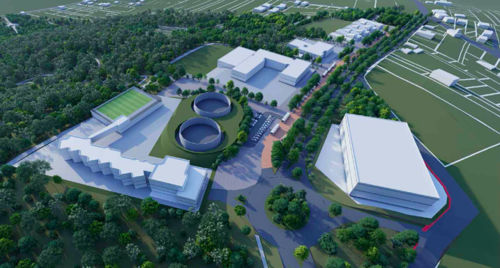 Lucrările la HUB-ul educațional din Cluj, Borhanci continuă: Se vor construi o creșă, grădiniță, o școală, un liceu, săli de sport și de un bazin de înot