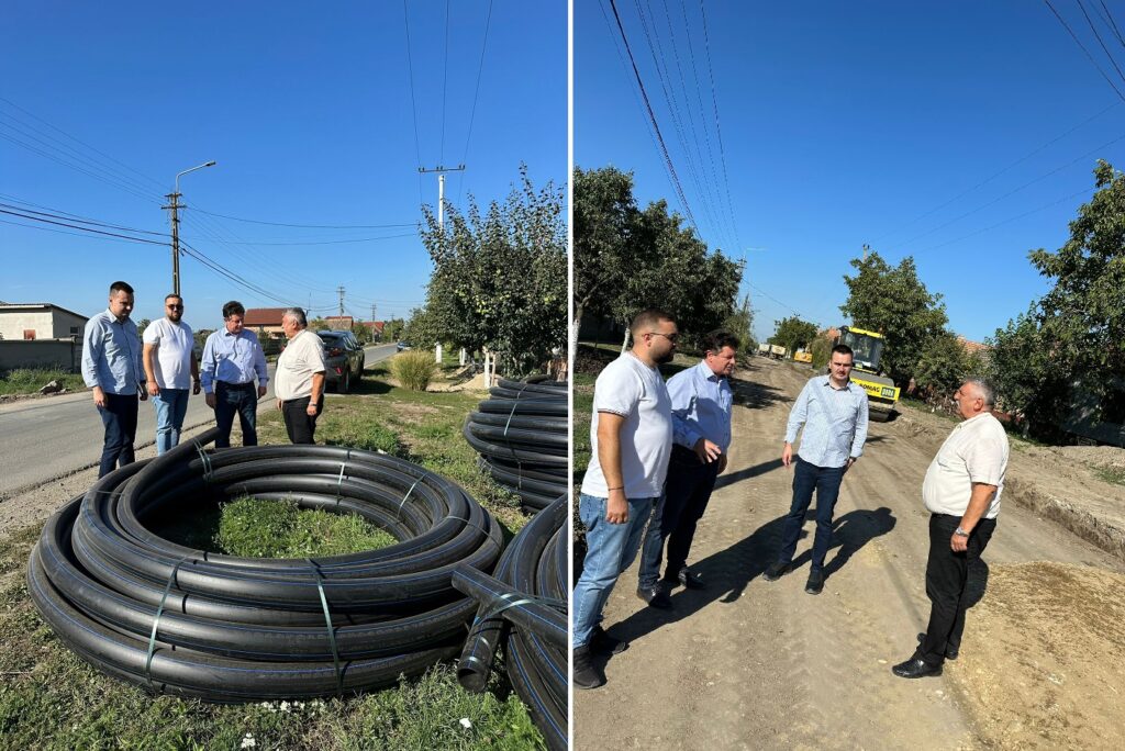 Două proiecte importante pentru Șeitin, extinderea rețelei de alimentare cu apă și asfaltarea unor străzi din comună