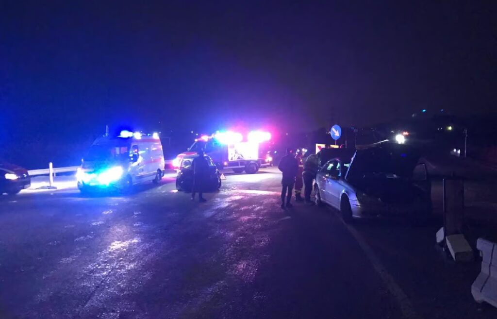 Două mașini s-au lovit pe DN1, între Alba Iulia și Teiuș