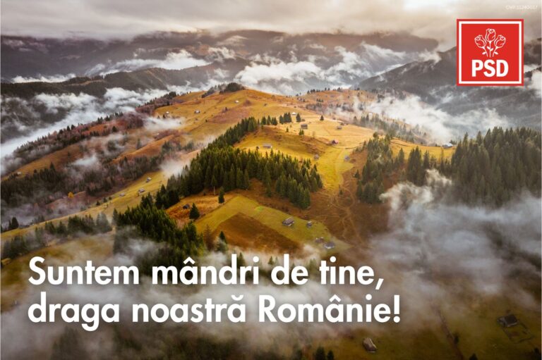 Remus Lăpușan (PSD): La mulți ani, România! La mulți ani, români!