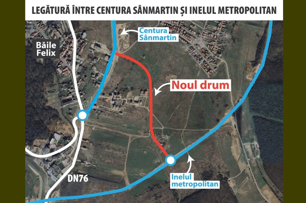 Moștenirea lui Bolojan: Un drum de legătură se va construi între inelul metropolitan și centura Sânmartin, în Băile Felix