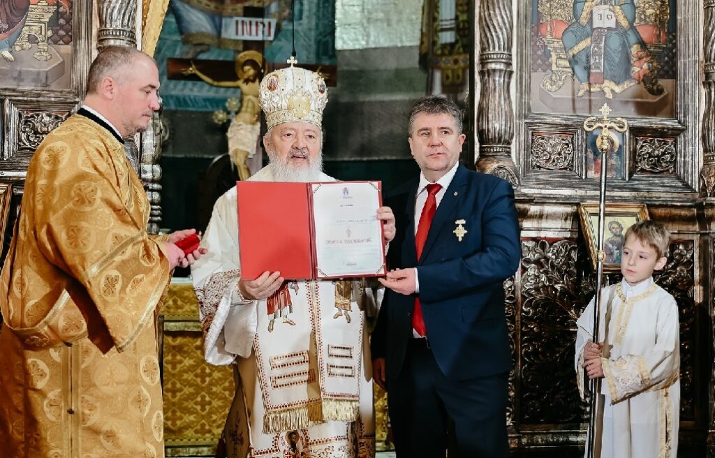 Radu-Adrian Moșuțan, șeful Inspectoratului de Poliţie Județean Cluj, a primit „Crucea Transilvană”
