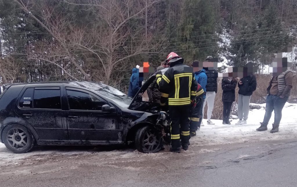 Accident pe DN 75, în Arieșeni