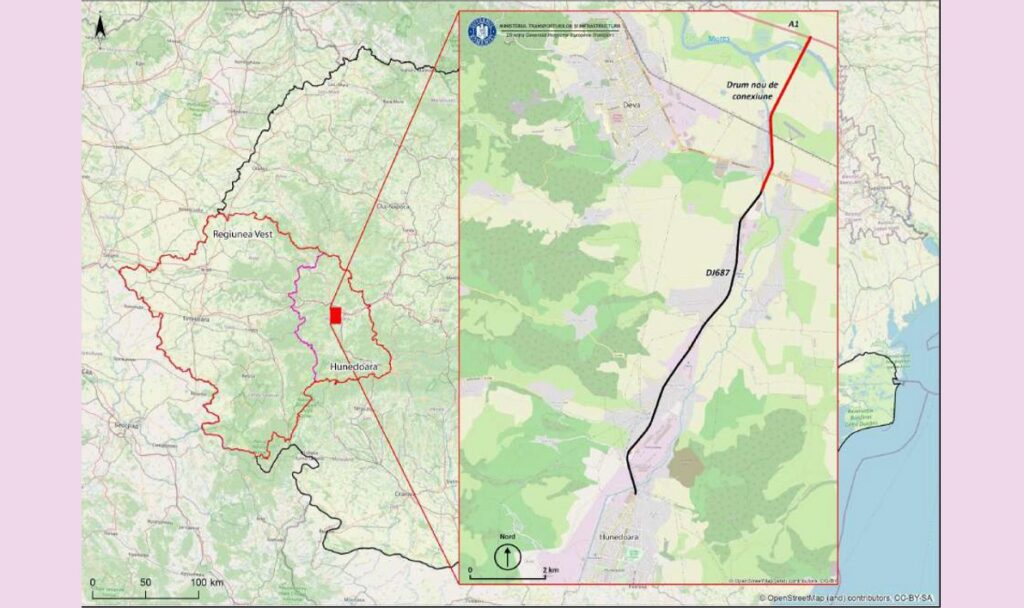 Undă verde pentru elaborarea studiului de fezabilitate la TransRegio Hunedoara – Sântuhalm – Autostrada A1