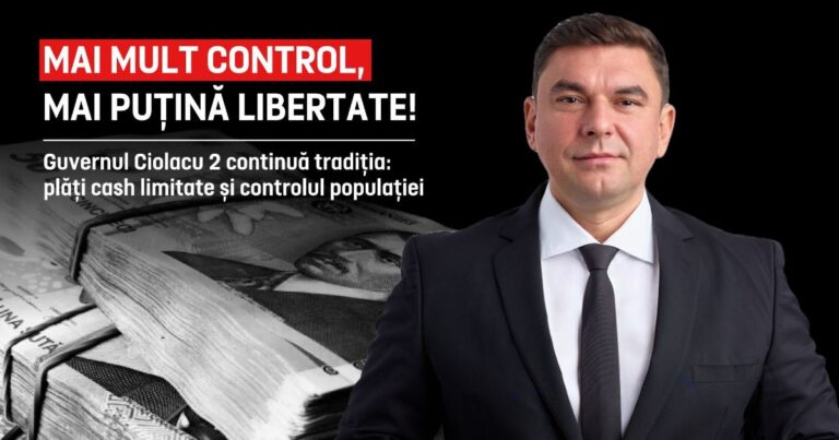 AUR denunță „planul ascuns” al coaliției: Fără numerar, mai mult control