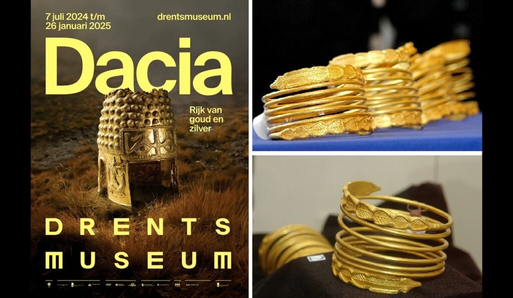 România a rămas și fără brățările dacice și celebrul coif de la Coțofenești! Au fost furate din Olanda unde erau prezentate la o expoziție!