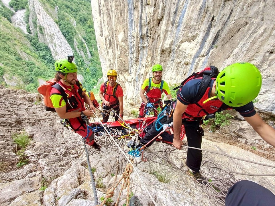 307 persoane au fost salvate în 2024, din Cheile Turzii, Băișoara, Beliș și Vlădeasa de către salvamontiștii clujeni