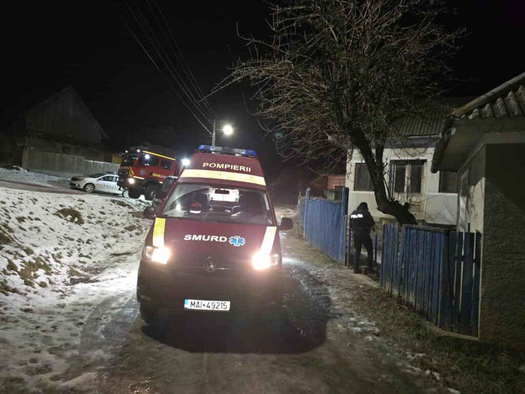 Incendiu în Păniceni la bucătăria unei case