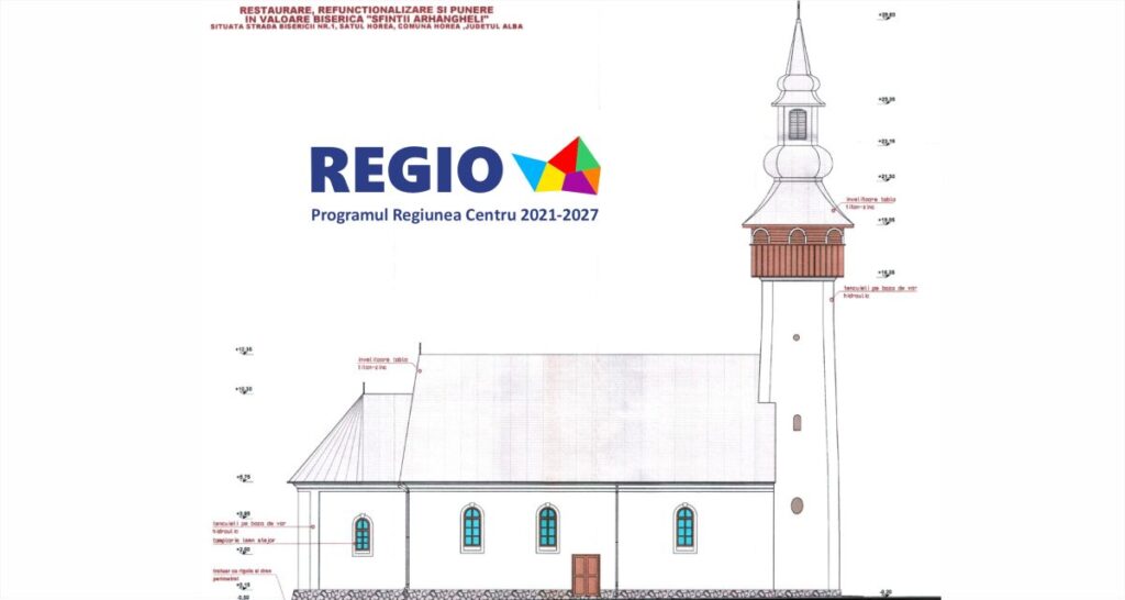 Biserica „Sfinții Arhangheli” din Horea va fi restaurată