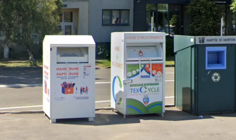 100 de containere speciale pentru colectarea deșeurilor textile în Oradea