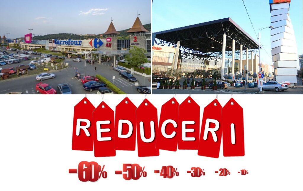 La Iulius Mall și VIVO Cluj s-a dat startul sezonului reducerilor! Se poate ajunge și la reduceri de 60% !