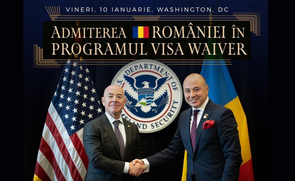 Liber în America fără vize! Este oficial, vineri, 10 ianuarie se face marele anunț la Washington!