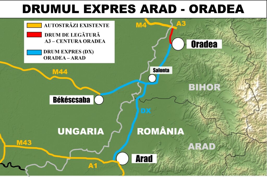 S-a semnat contractul pentru lotul 2 al Drumului Expres Arad – Oradea