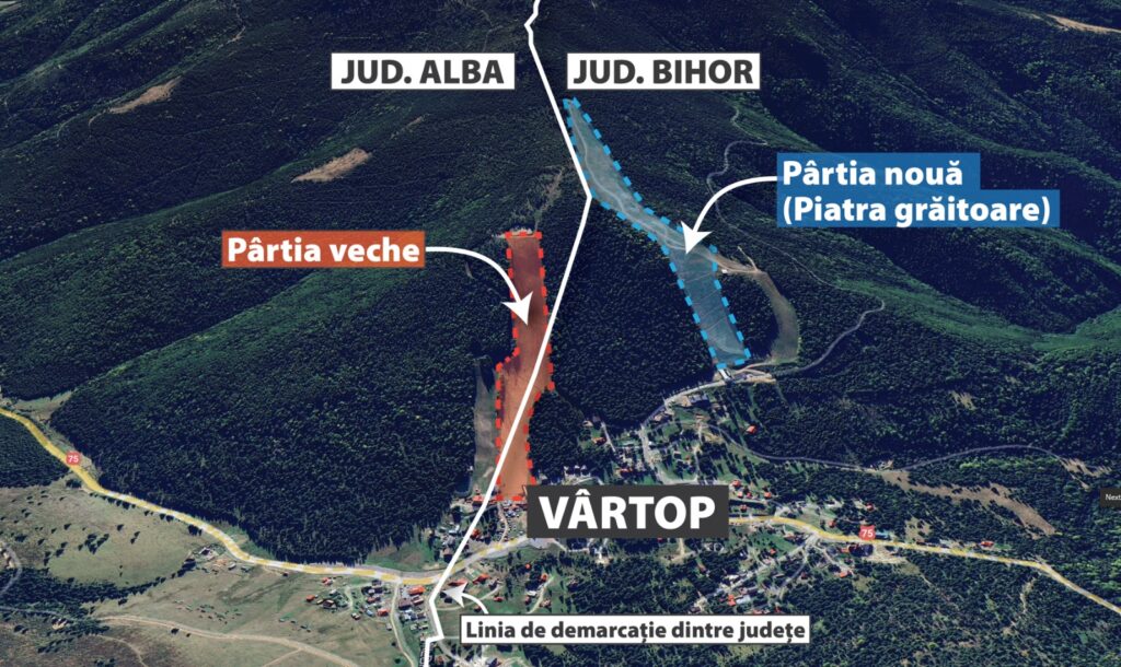 Simțind că pierd partida cu zona Mărișel-Beliș din Cluj, Alba și Bihor și-au „unit destinele” să salveze domeniul schiabil Arieșeni – Vârtop