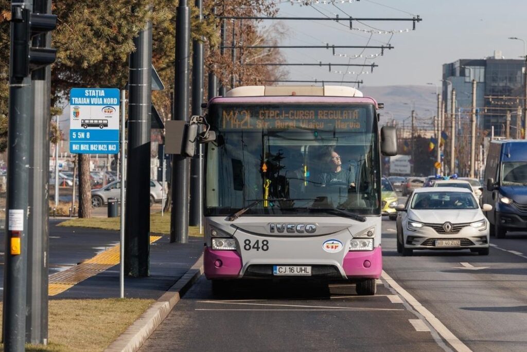 Aeroportul din Cluj și noul Park&Ride vor fi legate de cartierul Gheorgheni și zona centrală printr-o nouă linie de transport public
