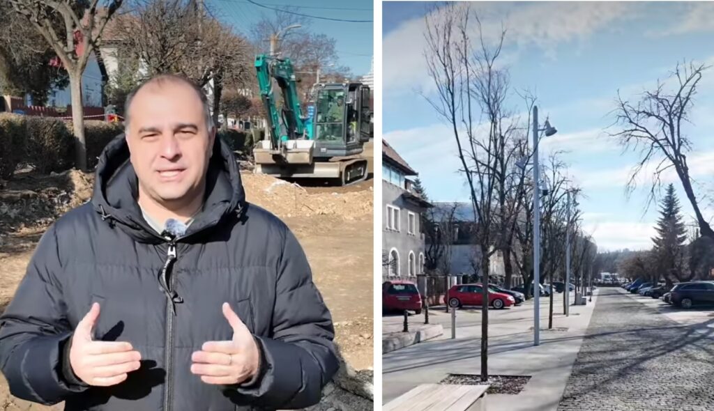 Se modernizează strada Sigismund Toduță din Cluj-Napoca. Tarcea: Extindem și parcul din Piața 14 Iulie prin reamenajarea unui spațiu verde nefolosit!