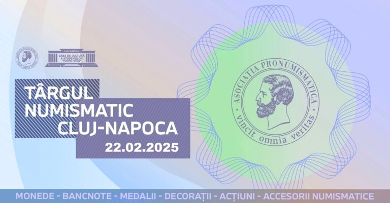 Târg numismatic pentru colecționari și pasionați la Cluj-Napoca