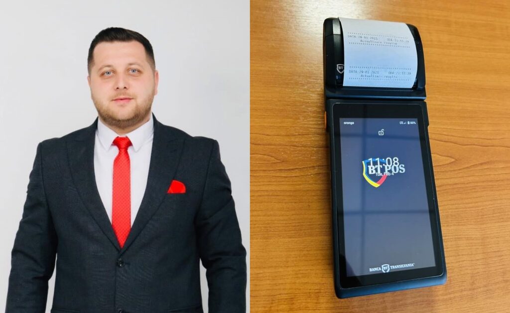 Plata taxelor și impozitelor în Vorța se poate face direct cu cardul, prin POS, la sediul primăriei
