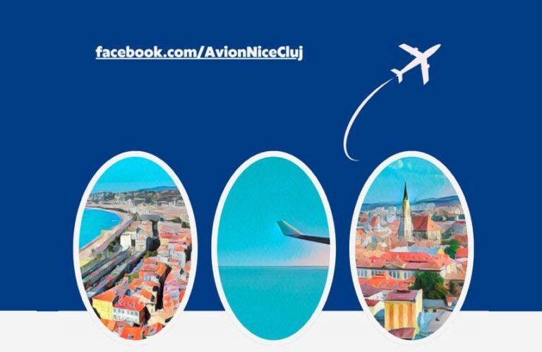 Ardelenii care muncesc sau vin în concediu pe Coasta de Azur vor zbor direct din Cluj în Nisa