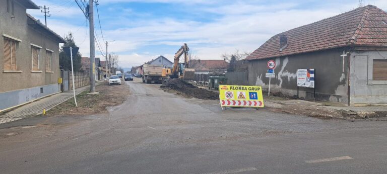 Modernizarea străzilor Horea și Cuza Vodă din Teiuș, un pas spre un oraș mai sigur și mai modern