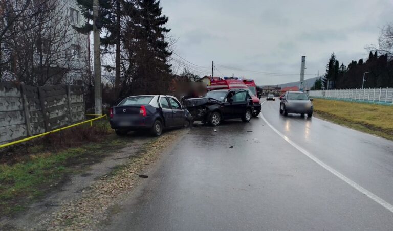 Accident rutier petrecut la ieșire din Gilău spre Someșu Rece