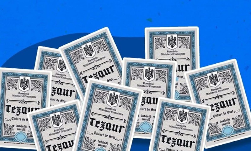 Din 10 martie titlurile de stat TEZAUR vor putea fi achiziționate cu card bancar, prin Ghiseul.ro