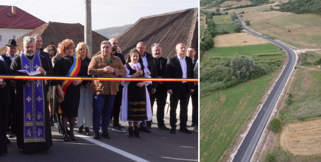 S-a inaugurat și ultimul lot al „Drumului Bistriței”, în Chinteni – DJ 109A Chinteni – Vultureni – Recea Cristur – Dealul Jurcii
