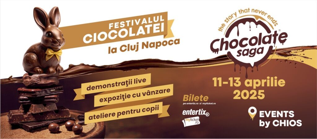 Singurul festival al ciocolatei din România ajunge la Cluj de Florii